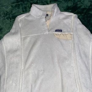 Patagonia womens fleece quarter button up - Womens size XL